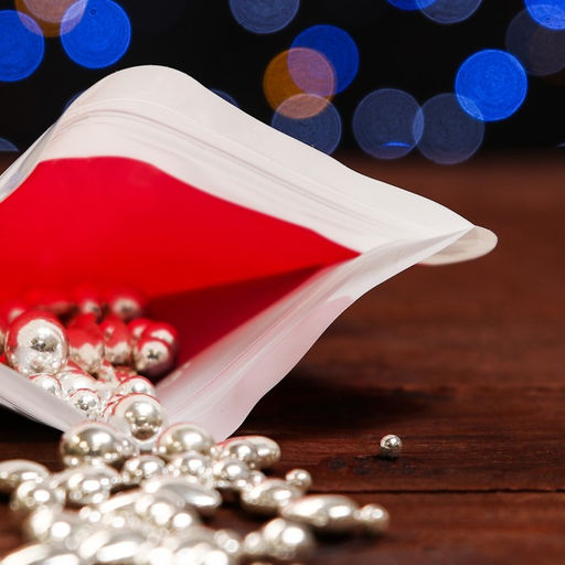 Цена за 50 шт. Пакет подарочный новогодний Шапка, с zip - lock застежкой 17?12 см - UPAK LAND фото 2