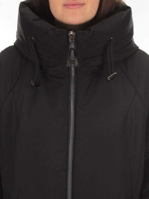 M-9097 BLACK Пальто зимнее женское CORUSKY (верблюжья шерсть)