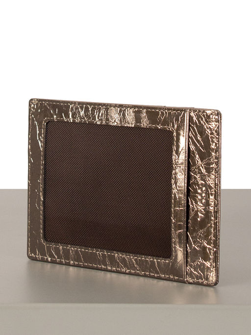 LACCOMA кредитница LA-6888-бронзовый натуральная кожа  фото 2