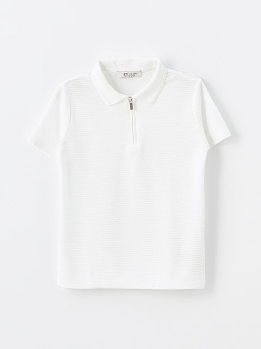 Polo Yaka K?sa Kollu Basic Erkek ?ocuk Ti??rt
