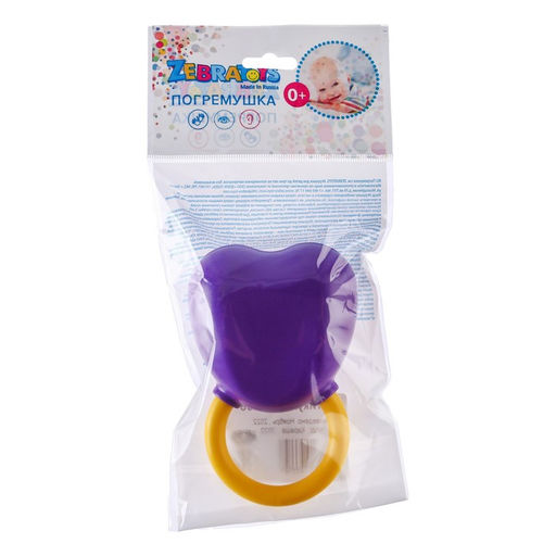 Погремушка шейкер, перкуссионная «Сумочка», Zebra Toys
