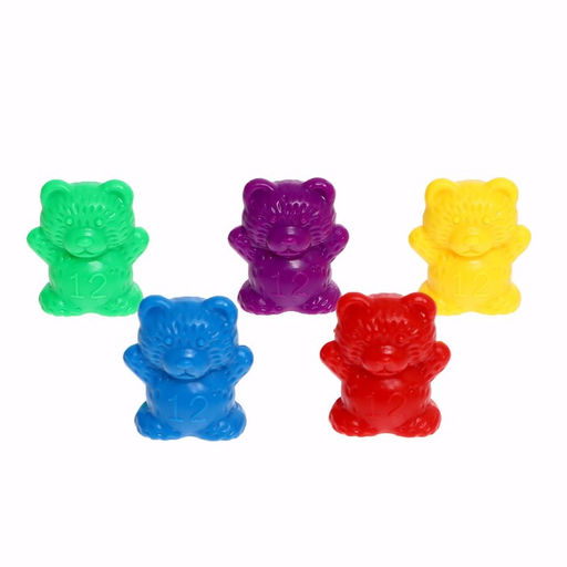 Развивающий набор Мишки и шапочки, в пакете - Iq-zabiaka фото 4