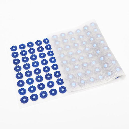 Аппликатор «Кузнецова», 144 колючки, спанбонд, 26×56 см, синий.