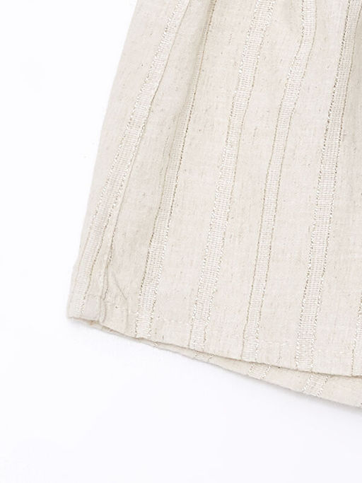 Beli Lastikli Keten Kar???ml? K?z Bebek ?ort - Waikiki фото 2