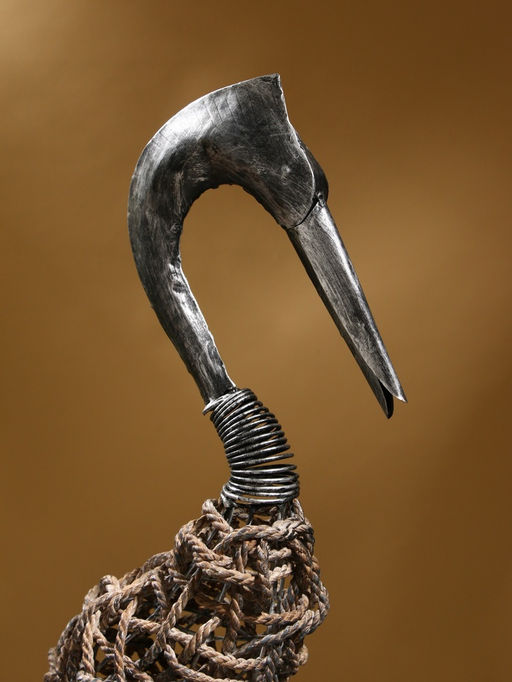 Сувенир плетёный «Цапля», 27×13×100 см