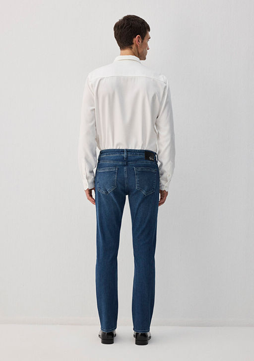 Marcus Lux Black Indigo Mavisi Jean Pantolon  фото 6