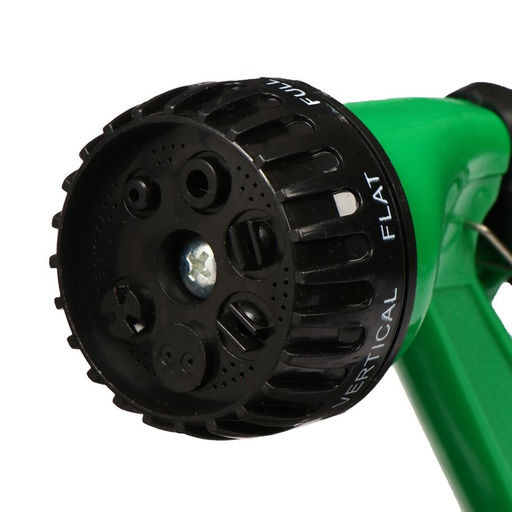 Набор: пистолет для полива, 7 режимов, коннектор 1/2" (12 мм), адаптер 1/2"−3/4" (12 мм−19 мм), Greengo