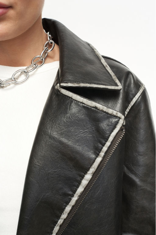 Куртка-косуха утепленная Black - Erist store фото 8