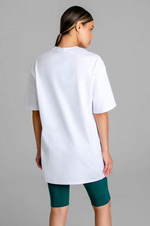 Арт. 5737 Костюм с велосипедками 42-50 (5 шт) Цвет:верх-белый,низ изумрудный - Калинка фото 11