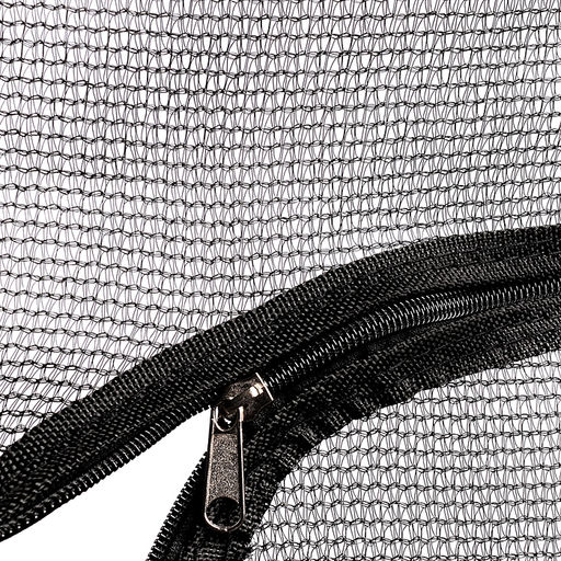 Батут ROCKET, d=140, внешняя сетка высотой 88 см., общая высота 122 см. черный с желтым