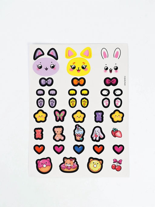 Цена за 2 шт. Набор для украшения яиц Милаши, 25?15 см