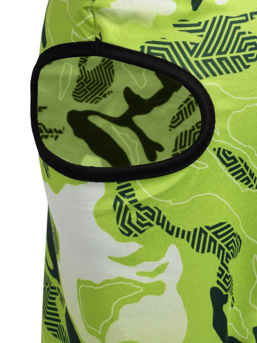 Маска-балаклава Green Spots, размер универсальный, зелёная