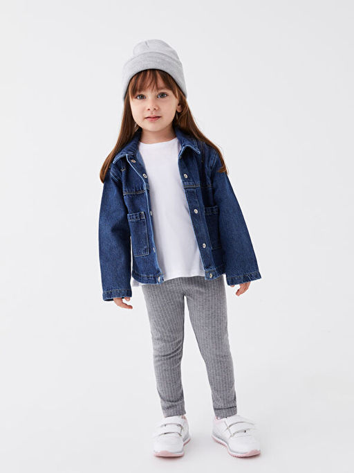 Beli Lastikli K?z Bebek Tayt - Waikiki фото 3