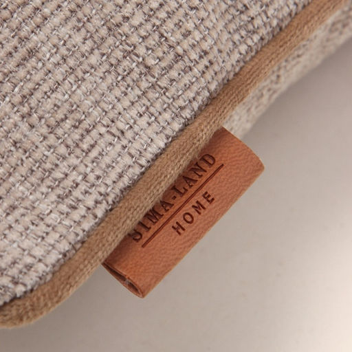 Наволочка декоративная SL Home Organic, 45×45 см, бежевая