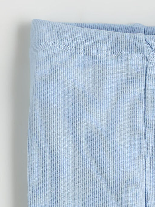 Beli Lastikli Basic K?z Bebek Tayt 2li