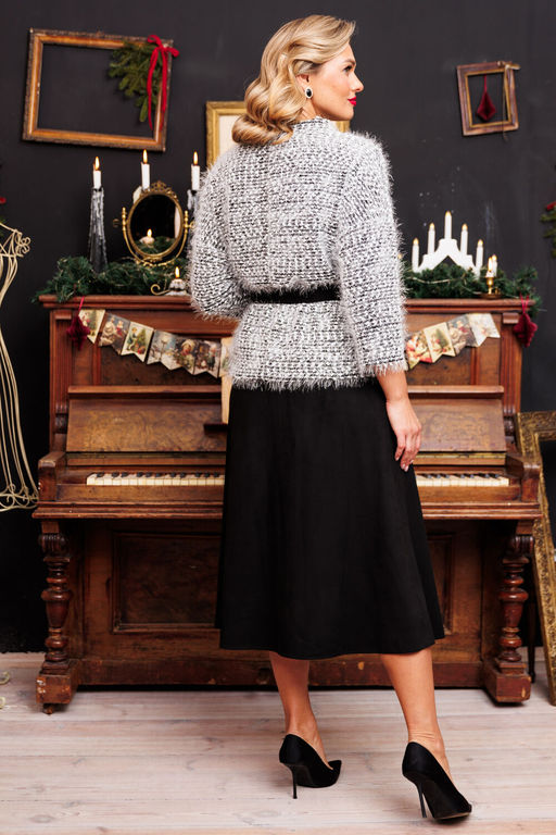 Костюм Мода Юрс 2718-1 серый+черный