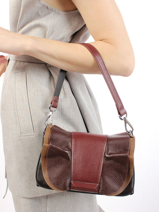 LACCOMA сумка Y2298A-мультицвет натуральная кожа полиэстер