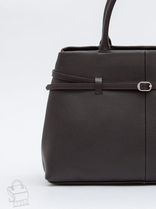 Сумка женская кожаная 8018-2S coffee Velina Fabbiano-Safenta