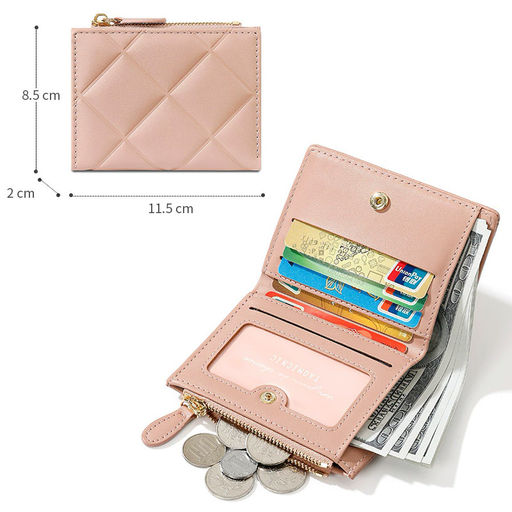 Кошелек W-Y9302-Pink - Ferro фото 2