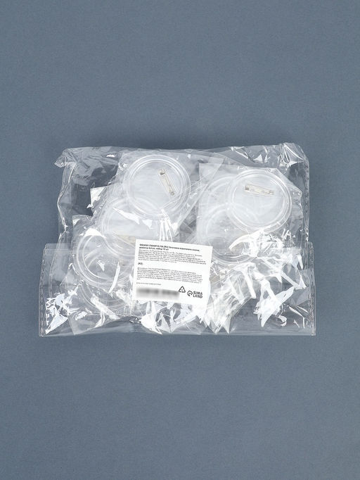 Заготовка акрилового значка, диаметр 4,4 см, набор 10 шт