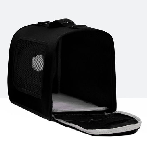 Сумка-переноска с окном для мордочки, 42 х 21 х 25 см, чёрная - Пижон фото 12