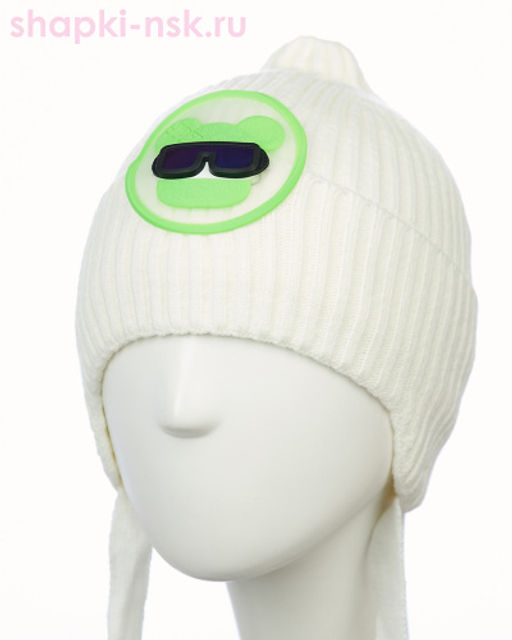 04-27-M Шапка для девочки флис (50-52)