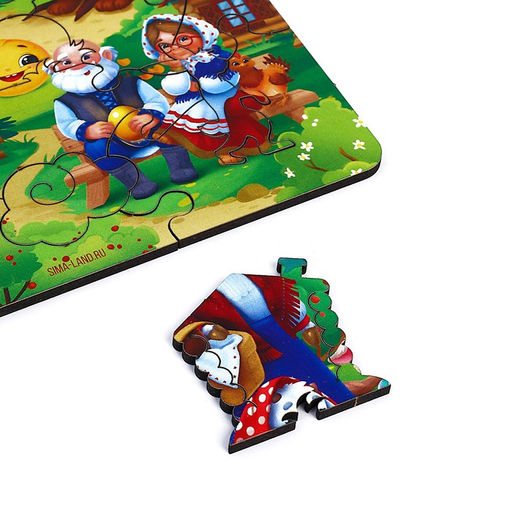 Фигурный пазл Сказочное путешествие + ребусы - Лесная мастерская фото 6