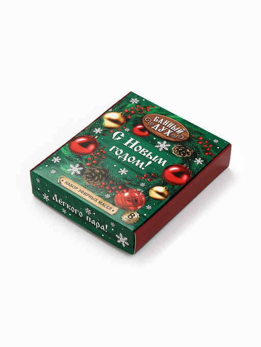 Эфирное масло, набор 8 шт. × 10 мл, Банный Дух