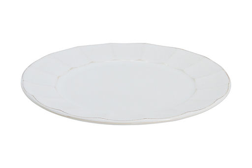 Тарелка закусочная Paris белый, 23 см - Matceramica фото 3