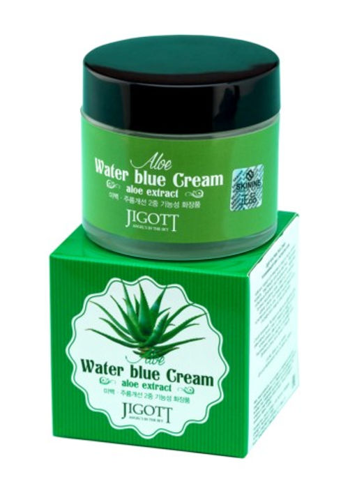 Крем успокаивающий с экстрактом алоэ - Aloe water blue cream, 70мл