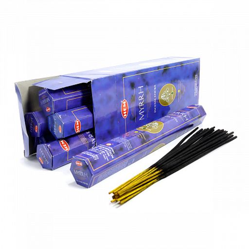 Благовония HEM MYRRH Мирра уп-6шт