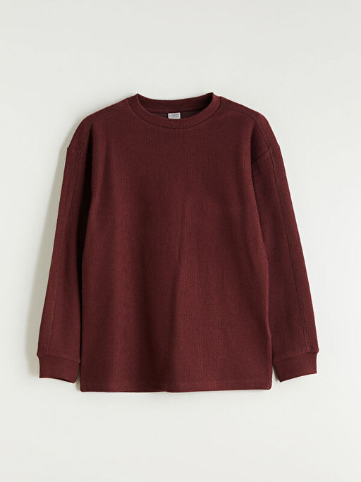 Bisiklet Yaka Dokulu Erkek ?ocuk Ti??rt