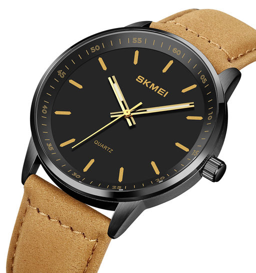 Часы наручные Skmei мужские электронные спортивные 2034black-gold-brown