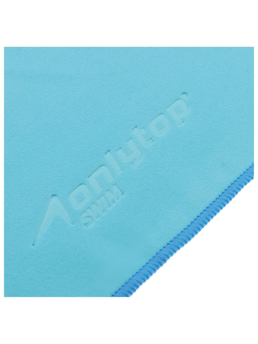 Полотенце из микрофибры ONLYTOP, 40х40 см, цвет голубой