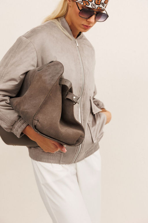 Бомбер KOKOdea 10003 серый