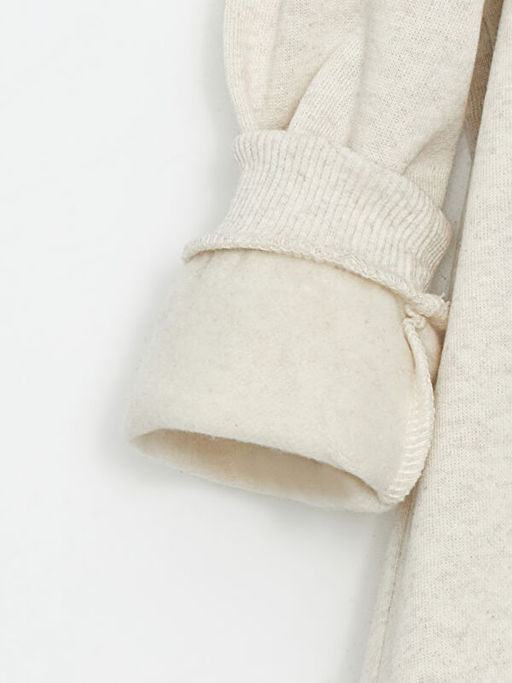 Bisiklet Yaka Bask?l? Erkek ?ocuk Sweatshirt