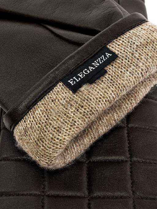 Перчатки женские 100% ш IS8594 brownie - Eleganzza фото 4