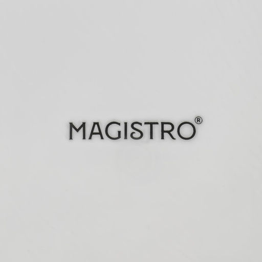 Блюдо для подачи Magistro «Квадрат Бланш», 16×16 см, фарфор, белое