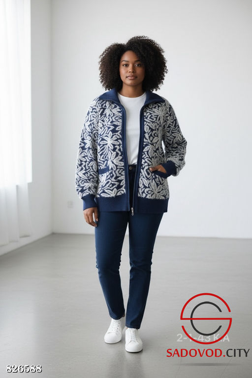 Кардиган женский из шерсти