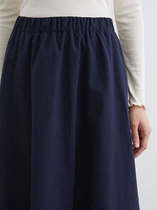 Beli Lastikli Poplin Klo? Etek