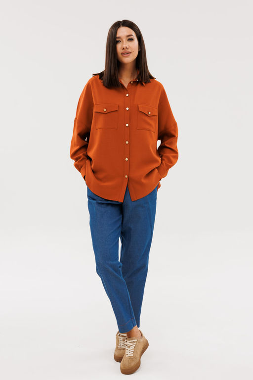 Костюм Lars Style 969 терракот/синий