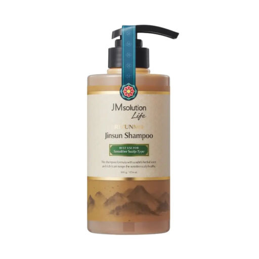 Премиальный шампунь для волос с восточными травами для чувствительной кожи головы - Life Shampoo Riyunmo Jinsun, 500 гр