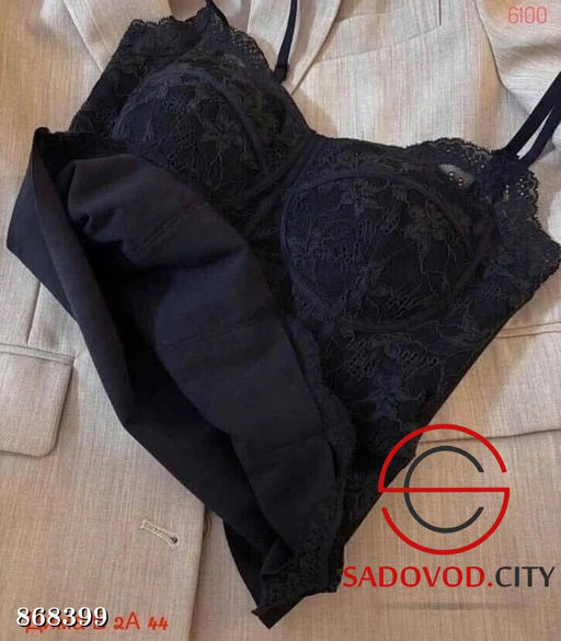 Женская майка с кружевом - Fiona фото 5