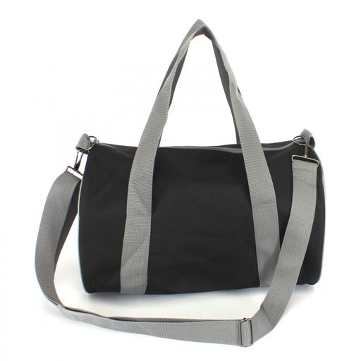 Сумка дорожная LRS-Блик (739), 1отд, плечевой ремень, черный/серый (sport) SALE 240075 - Bobo фото 2