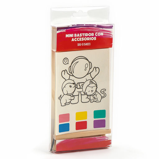 Водная раскраска Космос, с кисточкой и мольбертом, виды МИКС - Simaland фото 5