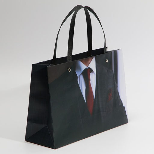 Пакет подарочный, упаковка, Лучший мужчина, 30?20?10 см