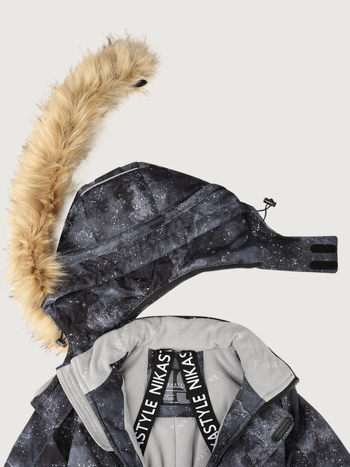 Комбинезон 8з3325 графит/черный