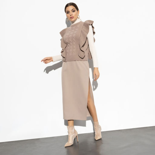 Жилет Неделя моды (almond) - Charutti фото 5