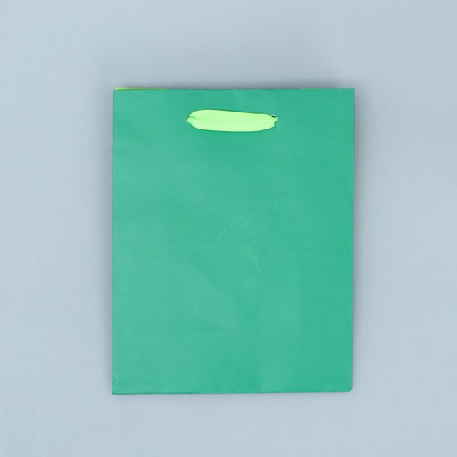 Пакет подарочный двухцветный Зеленый-салатовый, S 12 х 15 х 5.5 см - Дарите счастье фото 5