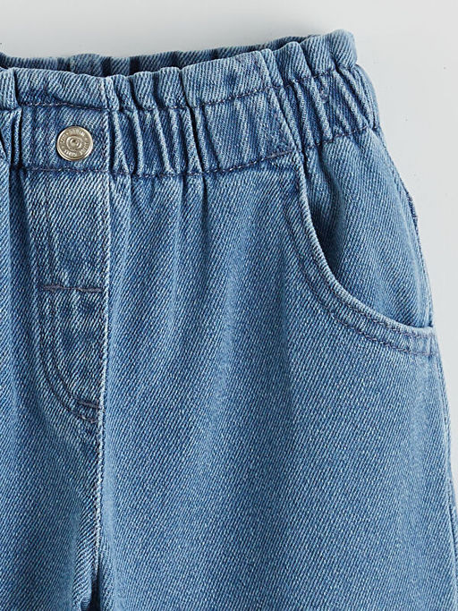 Wide Leg K?z ?ocuk Jean Pantolon